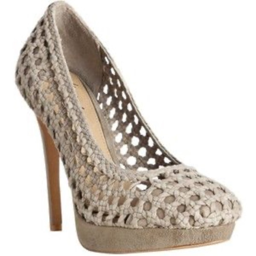 Badgley Mischka Mark & James Mason suede pumps